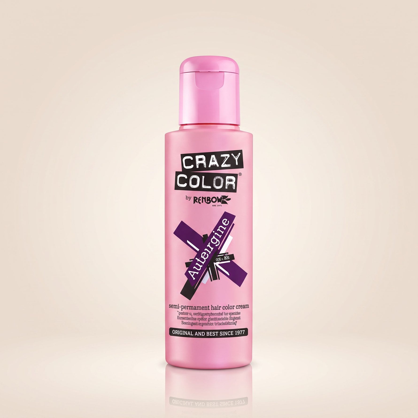 Crazy Color Aubergine 100 ml - hero