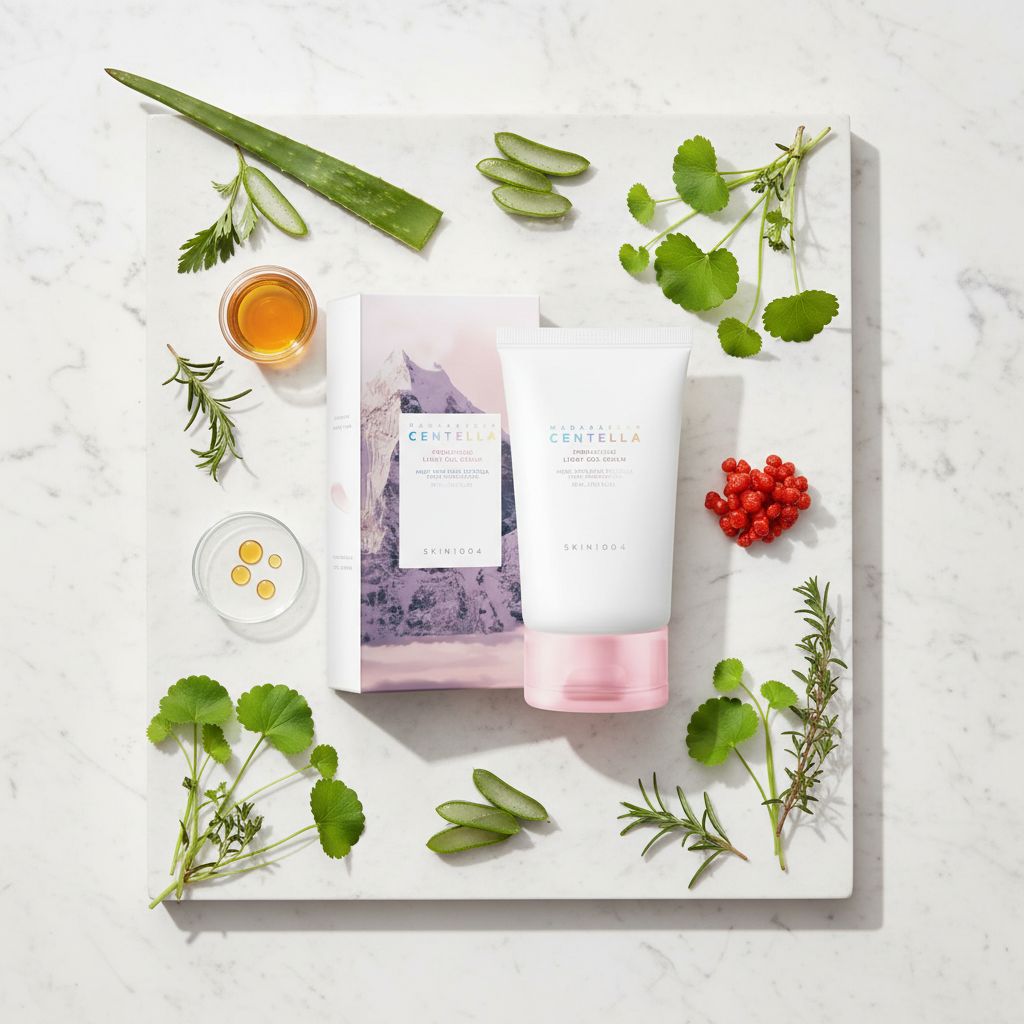 SKIN1004 MADAGASCAR CENTELLA POREMIZING LIGHT GEL CREAM 75ML - ingredients