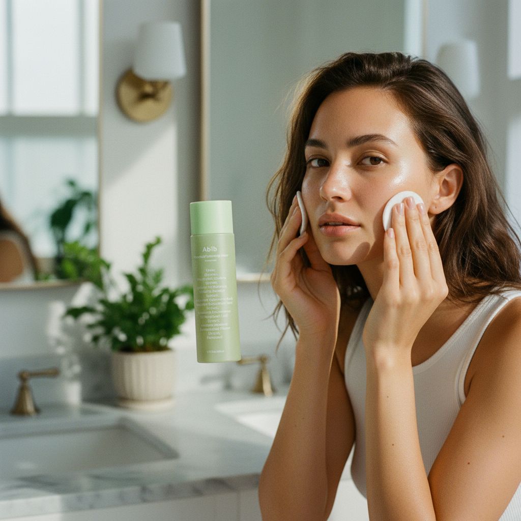 [Abib] HEARTLEAF CALMING TONER SKIN BOOSTER 200ML - lifestyle