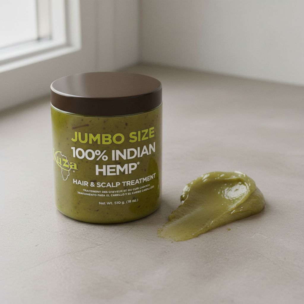 Kuza Indian Hemp Hair & Scalp 18 oz - texture