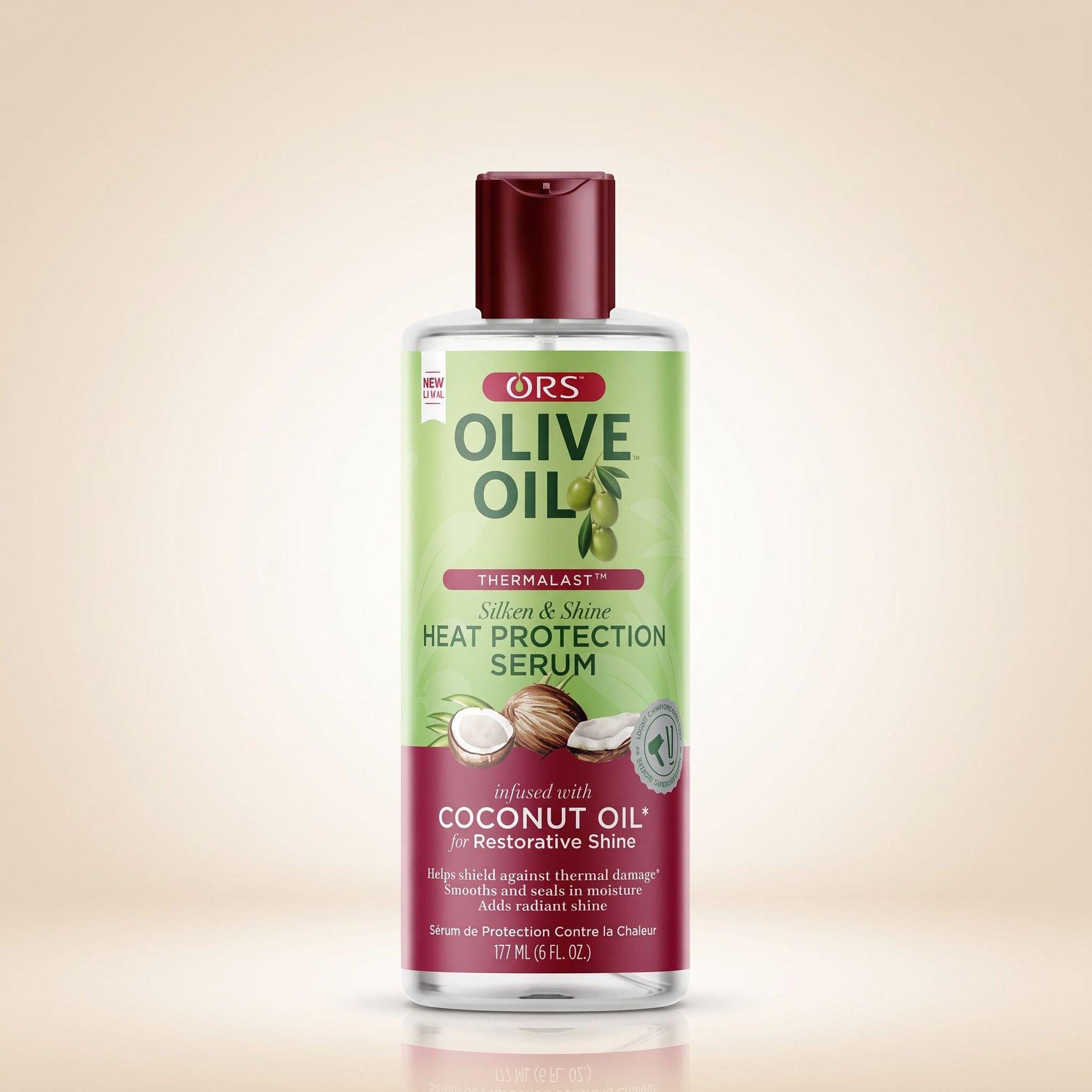 ORS-OO Coconut Oil  Heat Protection Serum 177ml 6oz - hero