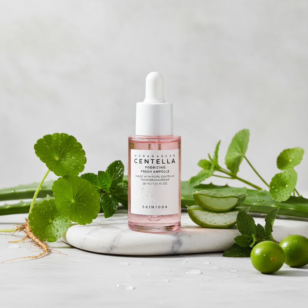 SKIN1004 Madagascar Centella Poremizing Fresh Ampoule – Ampoule Purifiante Pores 30 ml - ingredients