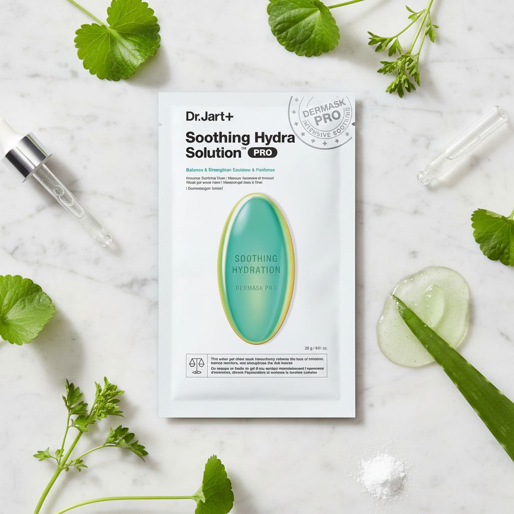 Dr.Jart+ – Dermask Soothing Hydra Solution Mask Pack — Masque hydratant apaisante instantanée - ingredients