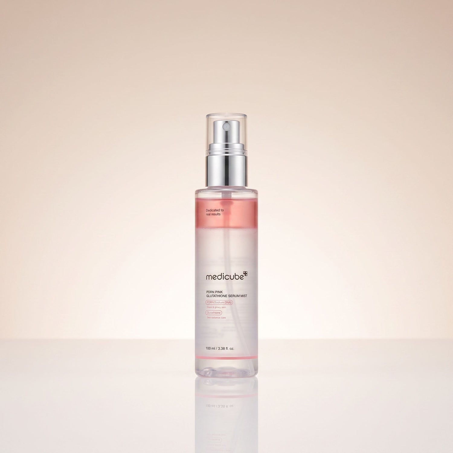 [Medicube] PDRN PINK GLUTATHIONE SERUM MIST 100ML — Éclat et protection anti-âge - hero