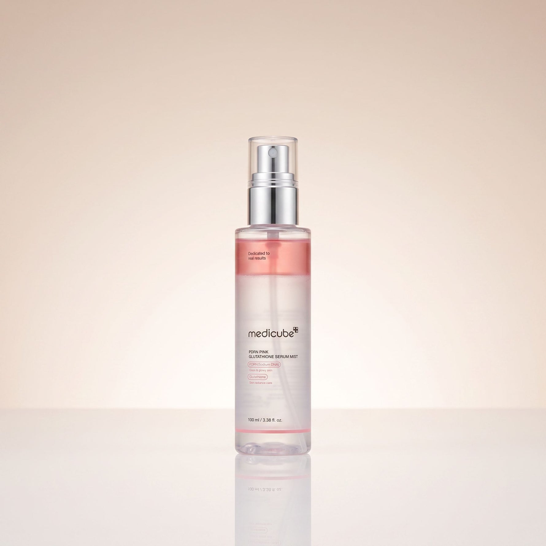 [Medicube] PDRN PINK GLUTATHIONE SERUM MIST 100ML — Éclat et protection anti-âge - hero