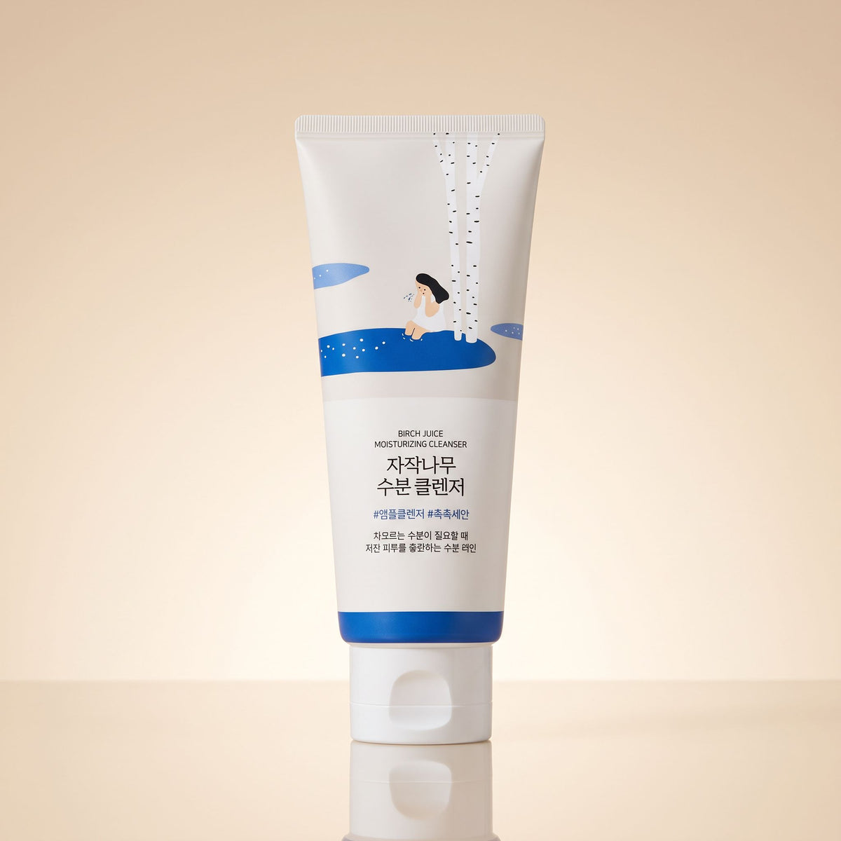 Round Lab – Birch Juice Moisturizing Cleanser – 150ml - hero