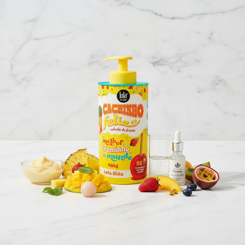 Lola Kids – Cachinho Feliz Salada de Frutas Crème Boucles 450g (Cremihno) - ingredients