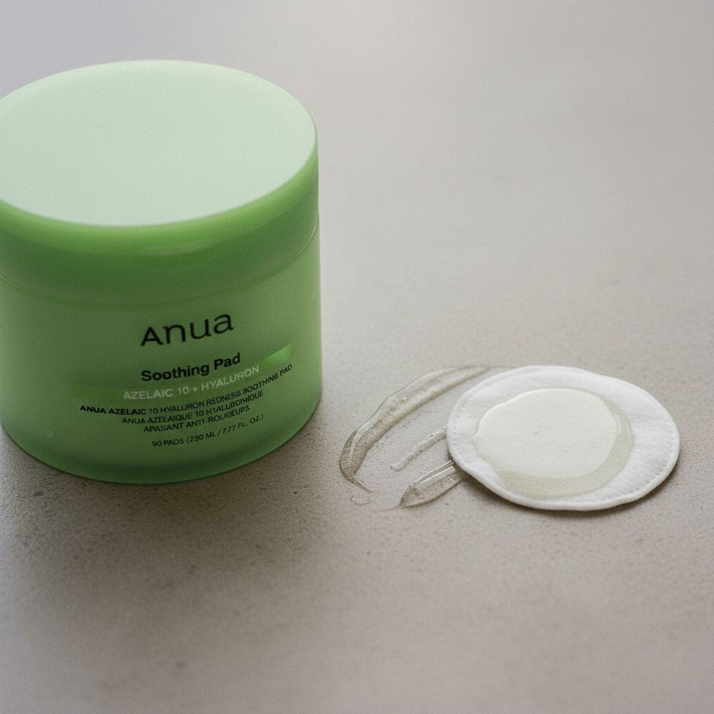 [ANUA(EU)] AZELAIC 10 HYALURON REDNESS SOOTHING PAD (90EA)230ML (EU) - texture