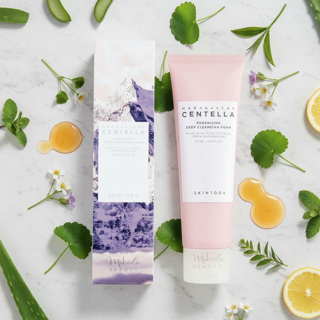 SKIN1004 Madagascar Centella Poremizing Deep Cleansing Foam – Mousse Nettoyante Purifiante 125 ml - ingredients