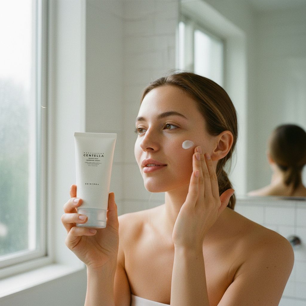 SKIN1004 Madagascar Centella Hyalu-Cica Moisture Cream – Crème Hydratante Apaisante 75 ml - lifestyle