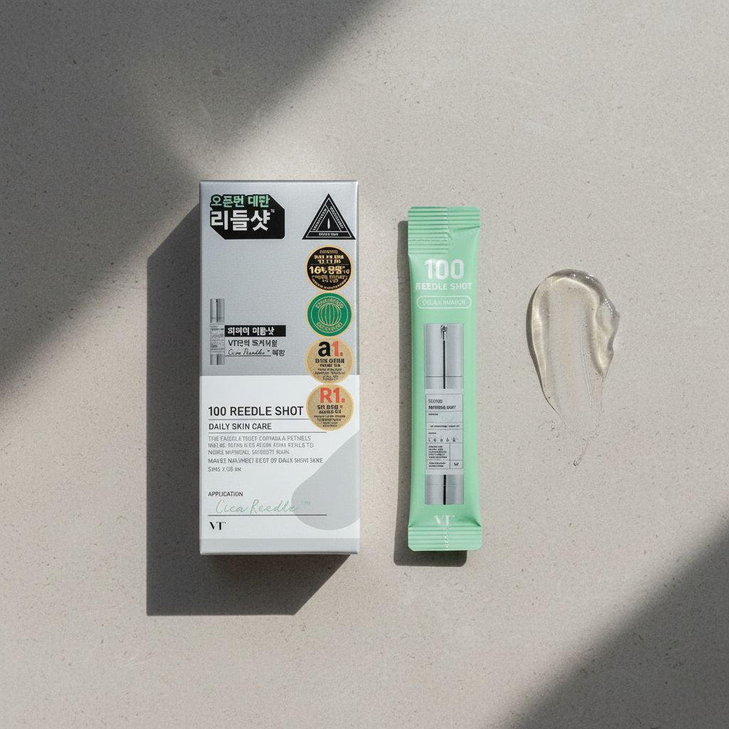 [VT] 100 REEDLE SHOT (2ML*10EA) — Soin anti-âge micro-aiguilles intensif - texture