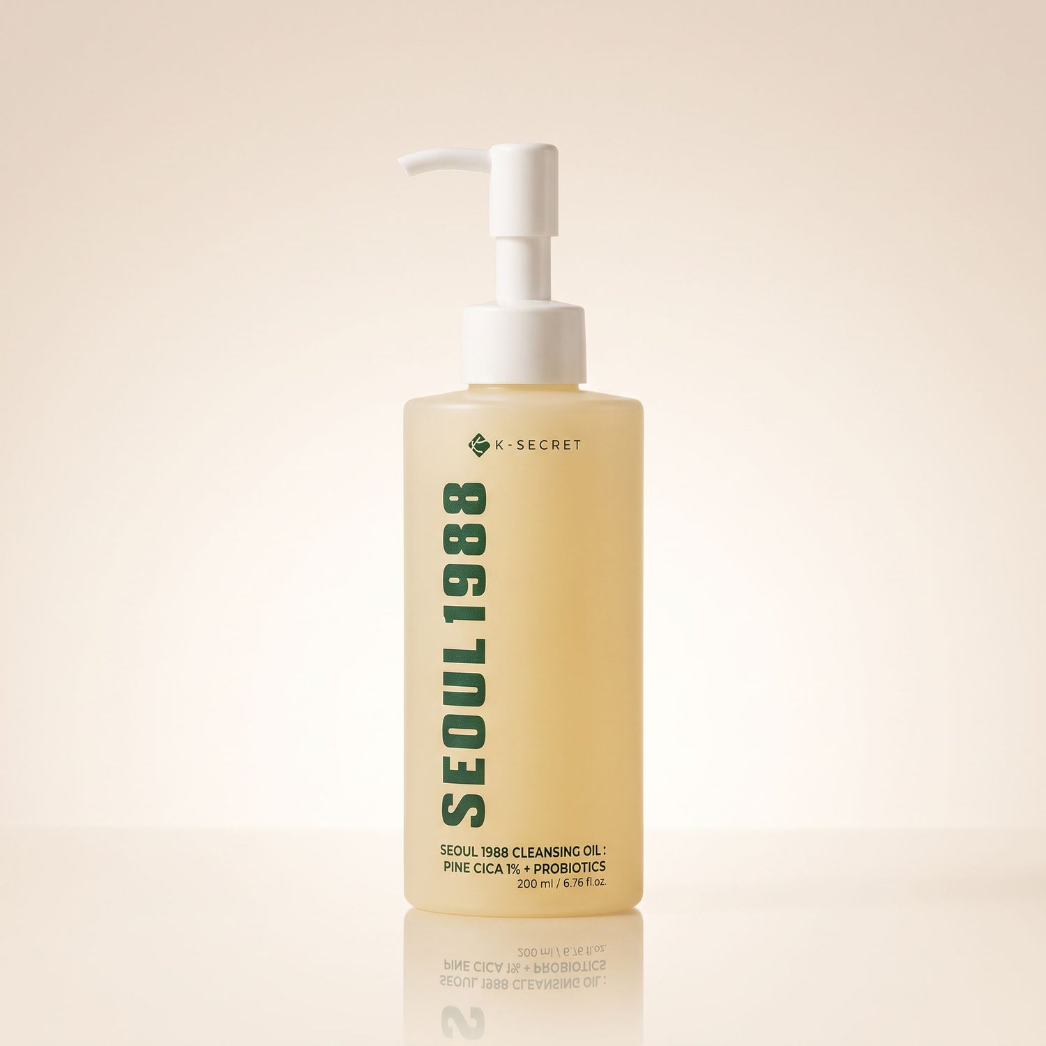 KSECRET Seoul 1988 Cleansing Oil – Pine Cica 1% + Probiotics 200 ml - hero