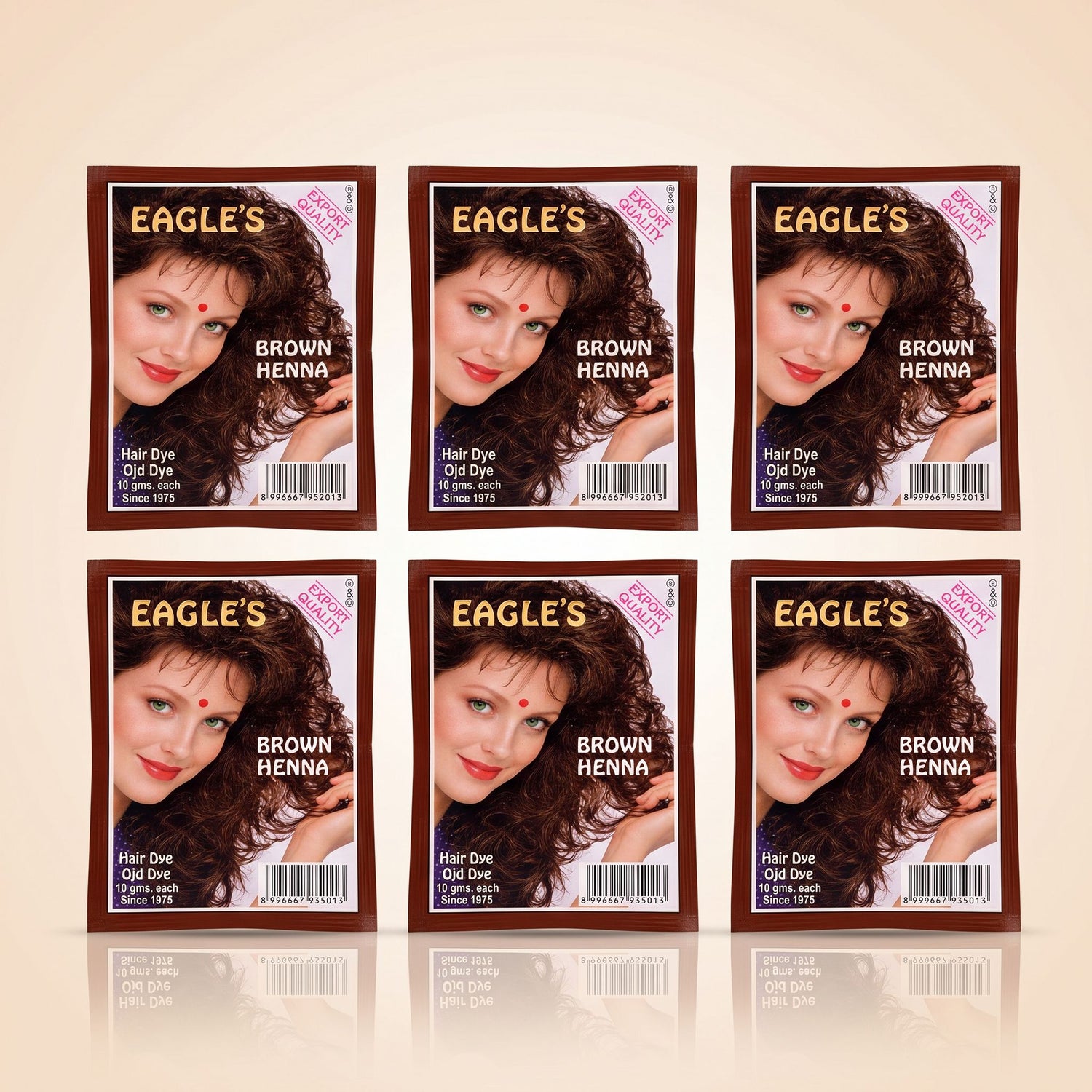 Eagle’s Brown Henna – 6 Sachets - hero