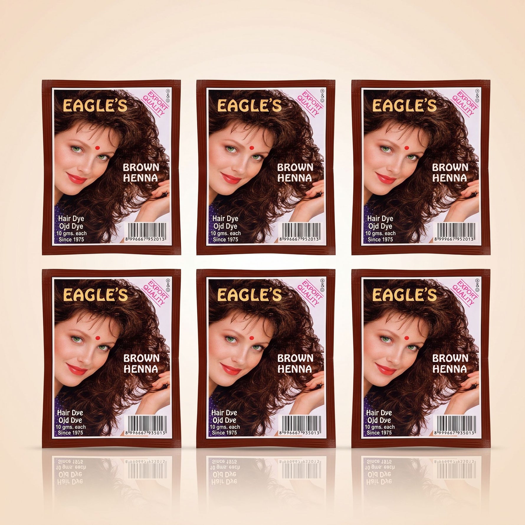 Eagle’s Brown Henna – 6 Sachets - hero