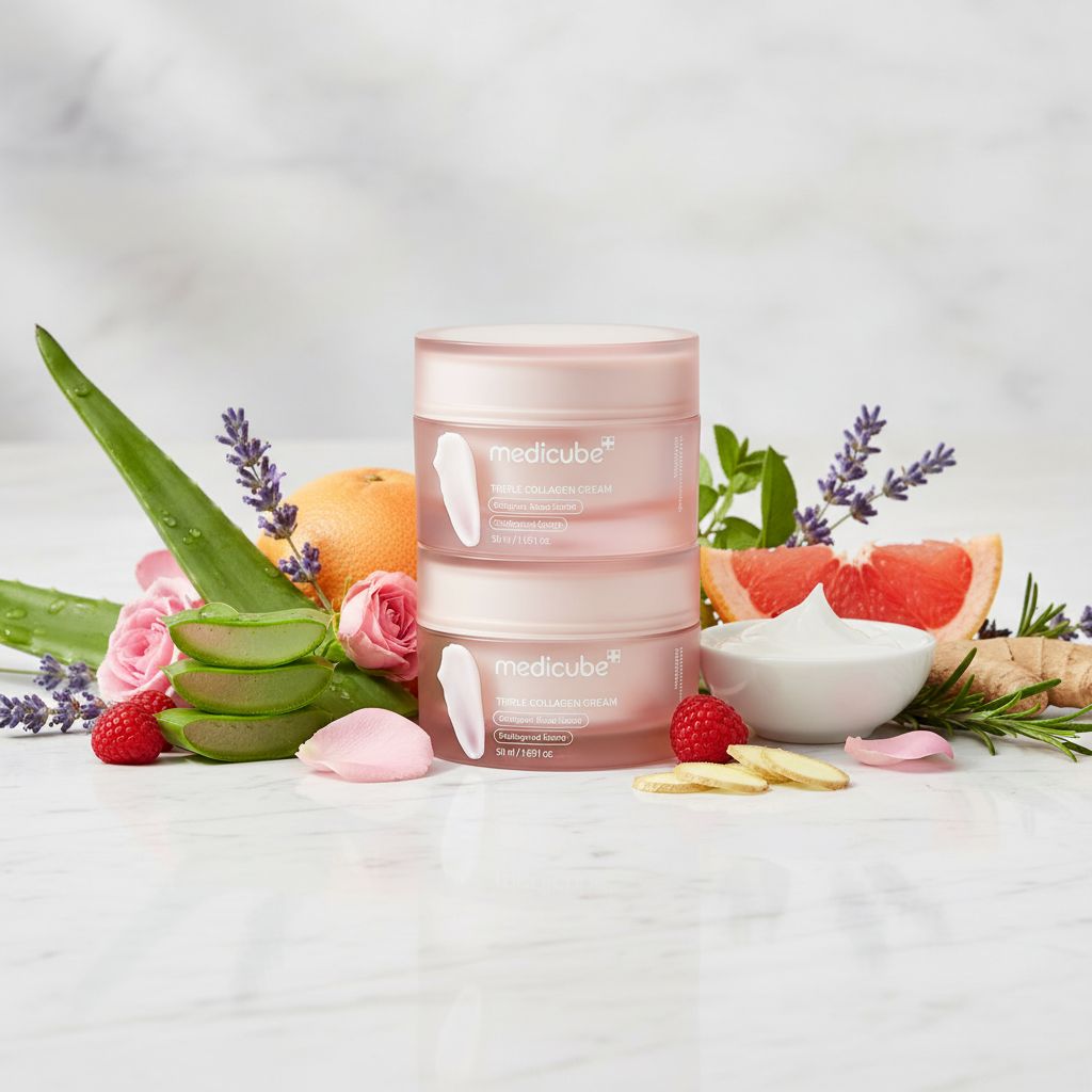 Medicube Triple Collagen Cream 4.0 – Crème Repulpante au Collagène 50 ml - ingredients