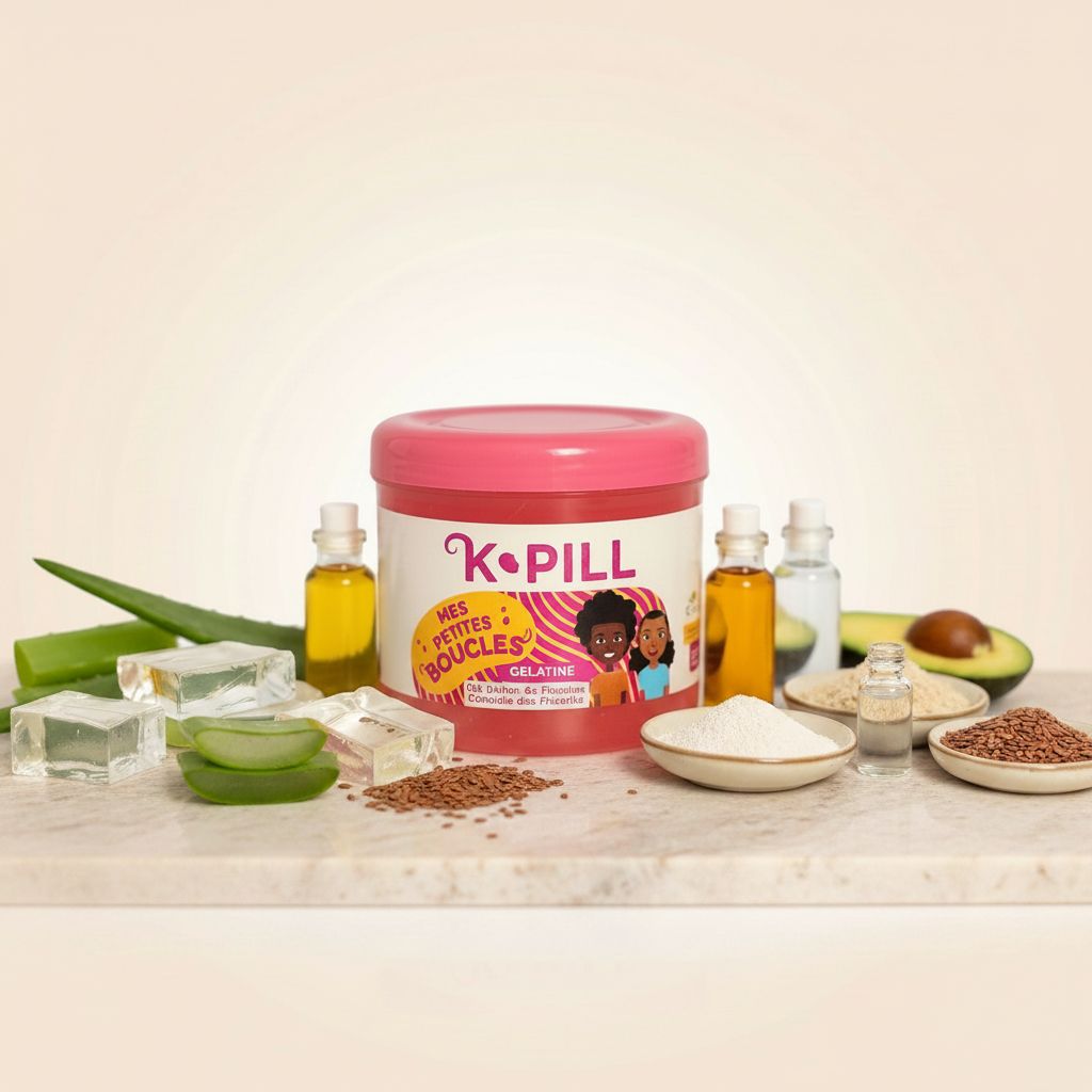 K PILL – Mes Petites Boucles Gel Définition & Fixation 500g (Gélatine) - ingredients