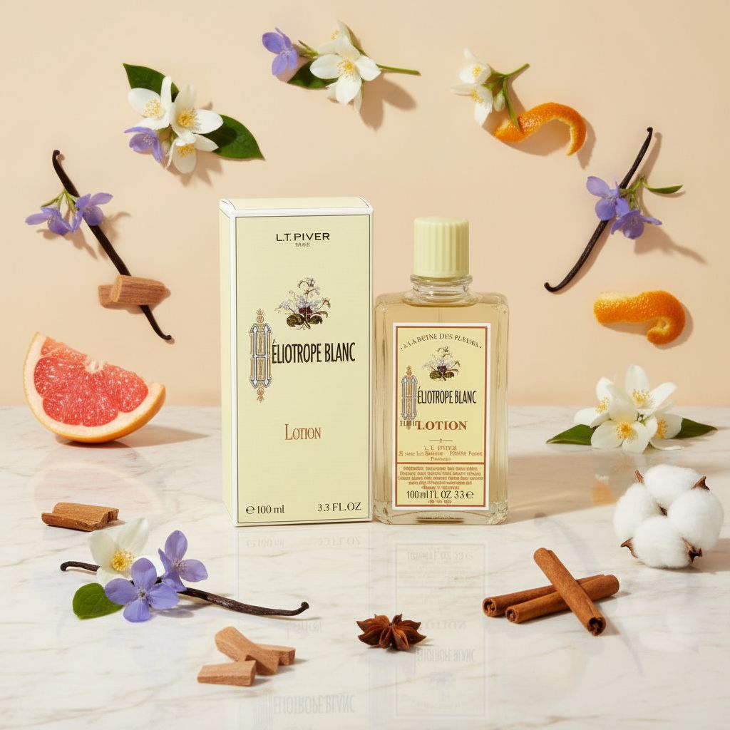 Heliotrope Blanc Lotion 20ml - ingredients