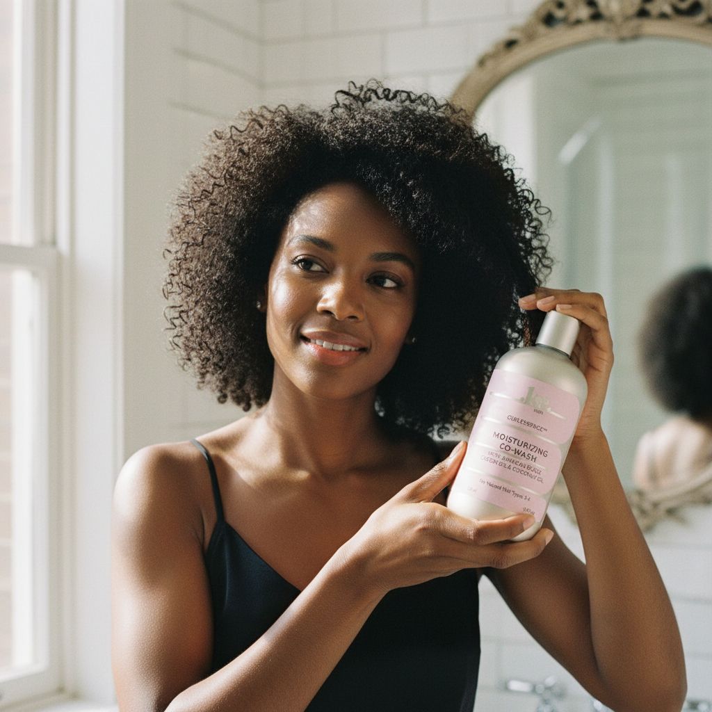 KeraCare Curlessence – Co-Wash Hydratant 355ml (Moisturizing Co-Wash) - lifestyle