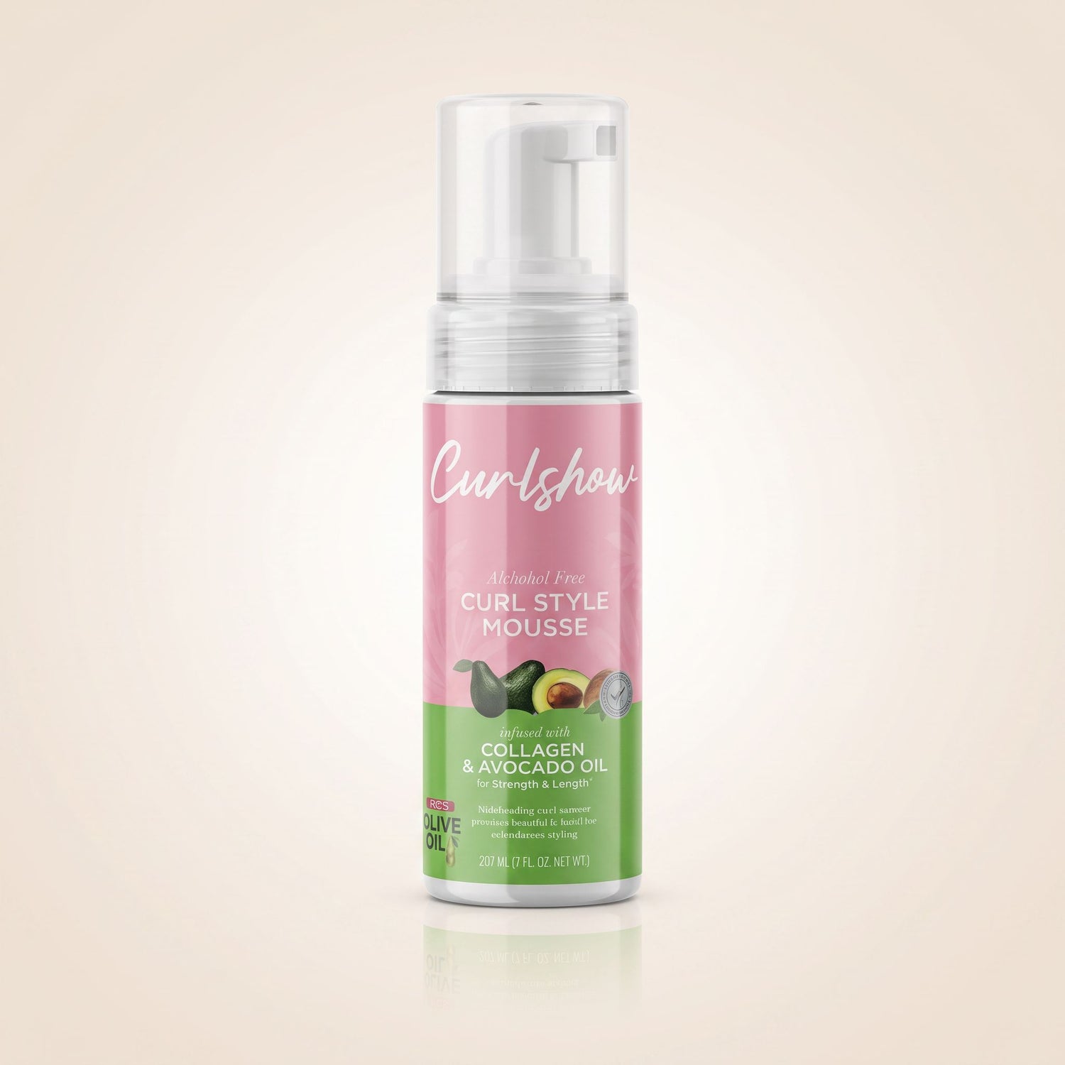 CURLSHOW – Mousse Définition & Volume Boucles 207ml (Curl Style Mousse) - hero