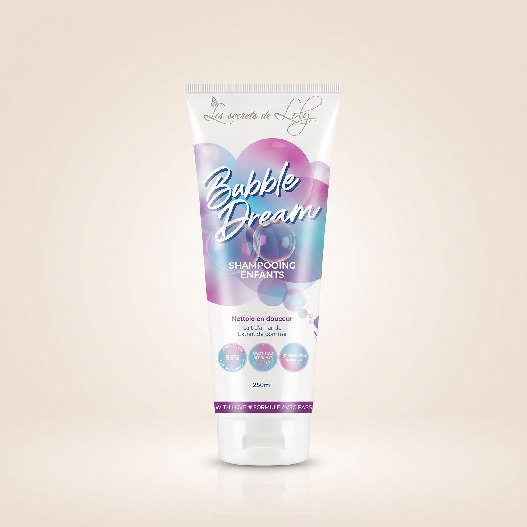 Les Secrets de Loly – Bubble Dream Shampoing Doux Enfant 250ml - hero