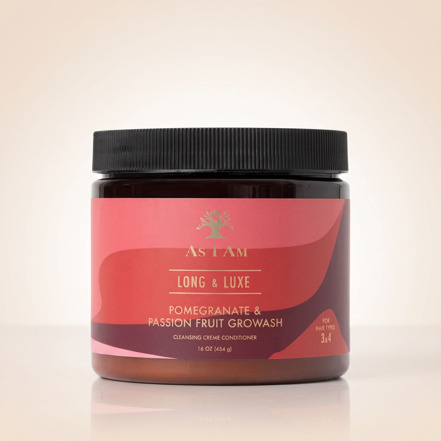 AS I AM Long & Luxe – Co-Wash Nettoyant & Croissance 16oz (GroWash) - hero