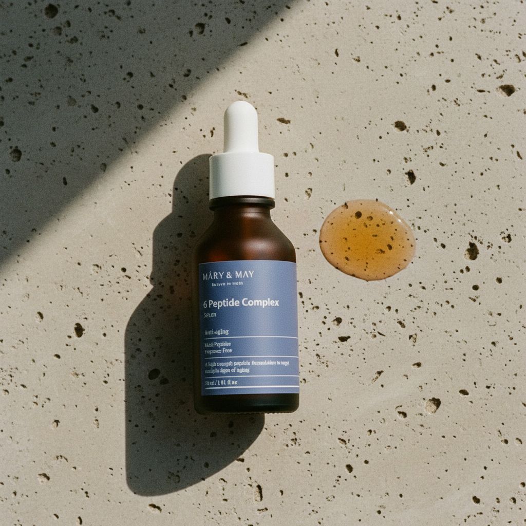 Mary & May - 6 Peptide Complex Serum — Sérum raffermissant anti-âge intensif - texture