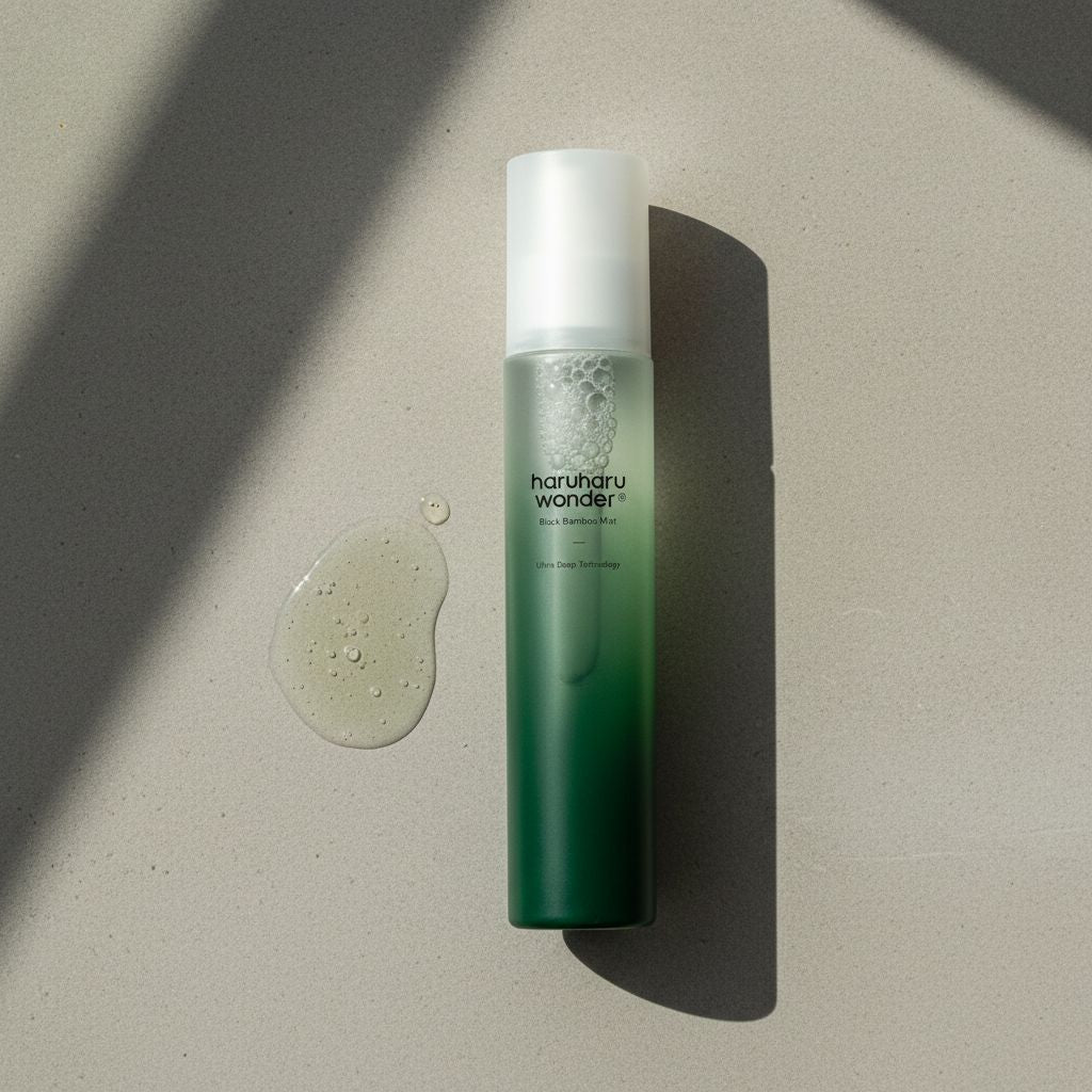 Haruharu Wonder - Black Bamboo Mist — Brume hydratante purifiant et apaisante - texture