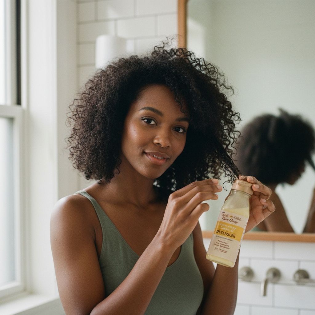 Creme of Nature Pure Honey – Leave-In Démêlant Hydratant 236,5ml (PH Leave-In Detangler) - lifestyle