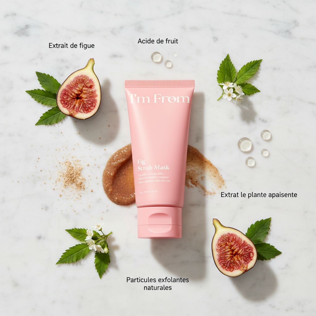 [IM From] (Renew) Fig Scrub Mask 70g — Gommage purifiant à la figue - ingredients