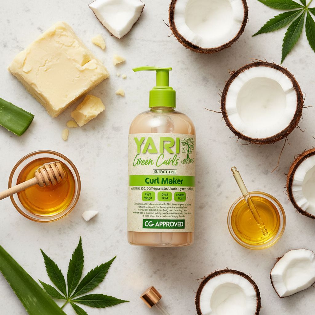 Yari Green Curls Curl Maker Gel Définition Boucles 384ml - ingredients