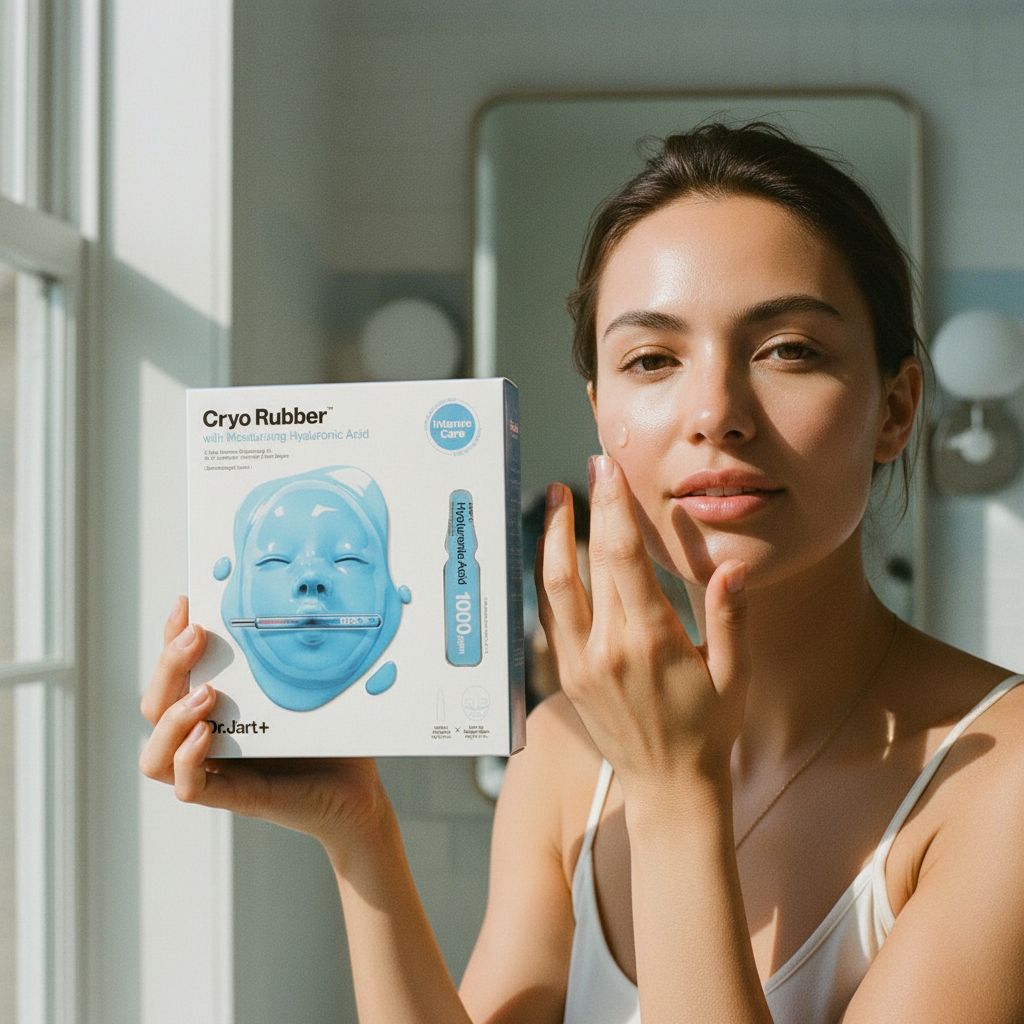 Dr.Jart+ - Cryo Rubber with Moisturizing Hyaluronic Acid Mask — Masque hydratant effet cryo-raffermissant - lifestyle
