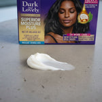 Dark & Lovely Superior Moisture Plus Défrisant – Moyen - texture