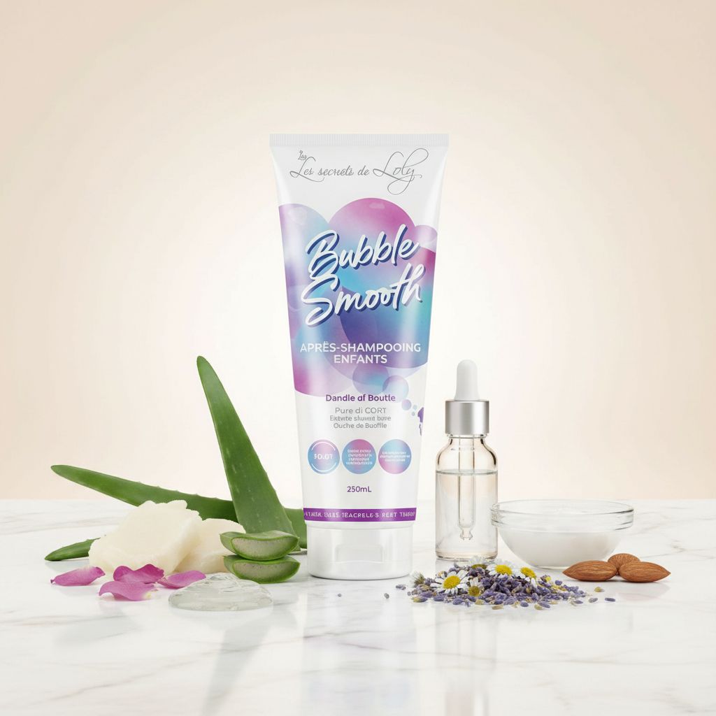 Les Secrets de Loly – Bubble Smooth Soin Lissant Enfant 250ml - ingredients