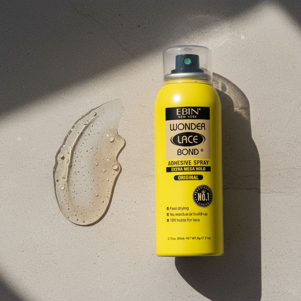 EBIN Wonder Lace Bond Spray Extra Mega Hold 180ml - texture