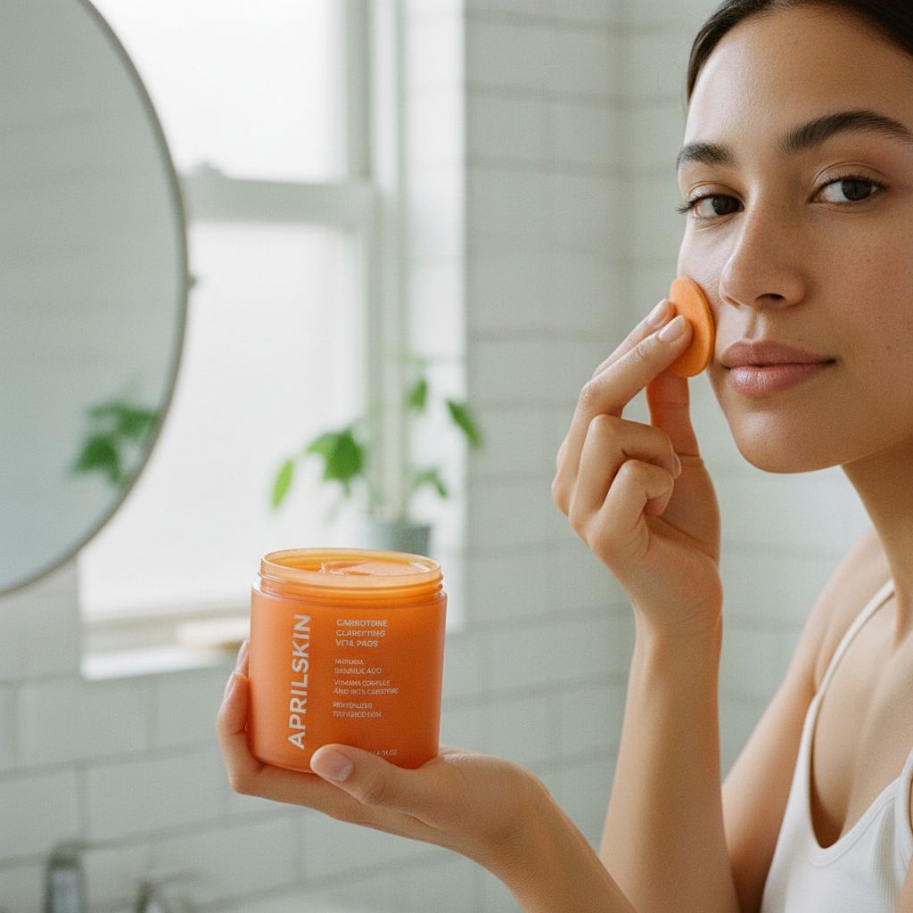 [APRILSKIN (EU)] CARROTENE CLARIFYING VITA PADS (60EA)135G (EU) - lifestyle
