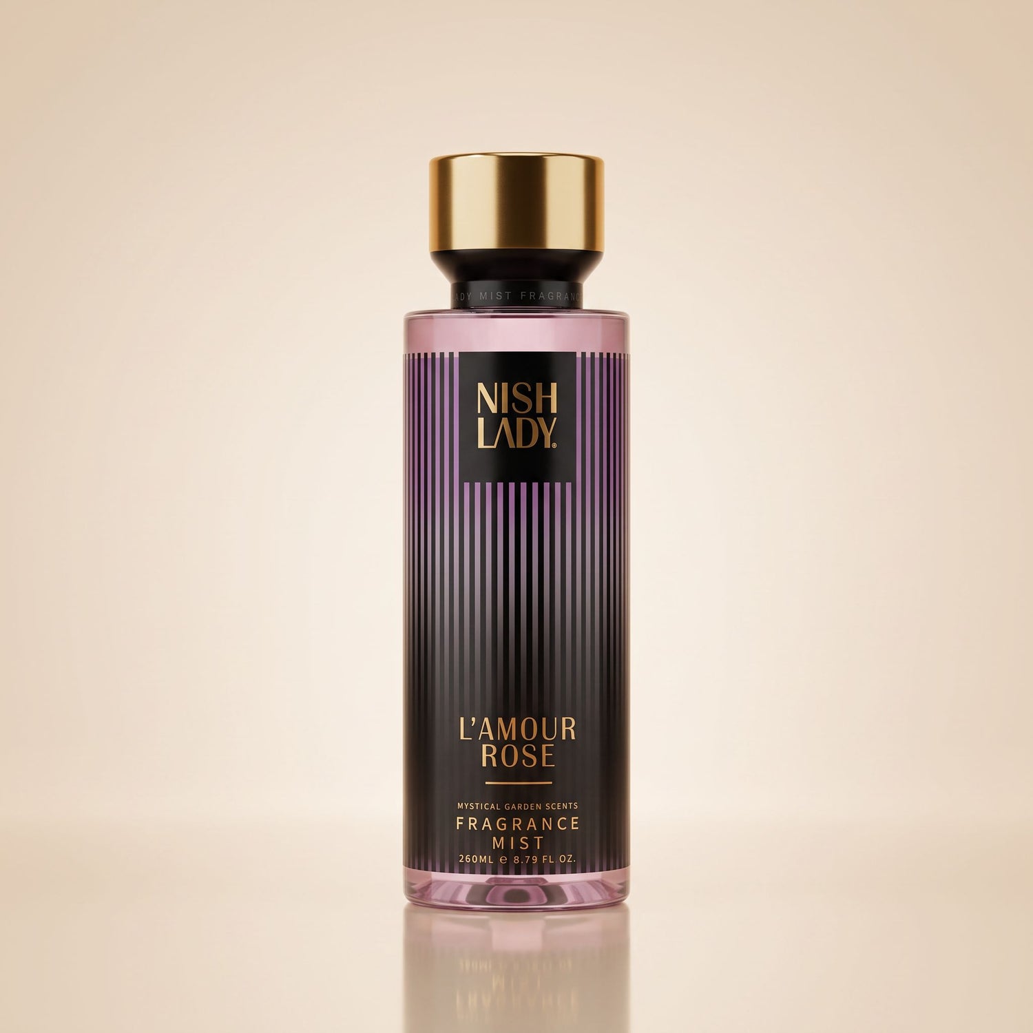 NISH LADY L'amour Rose Brume corps 260ml - hero