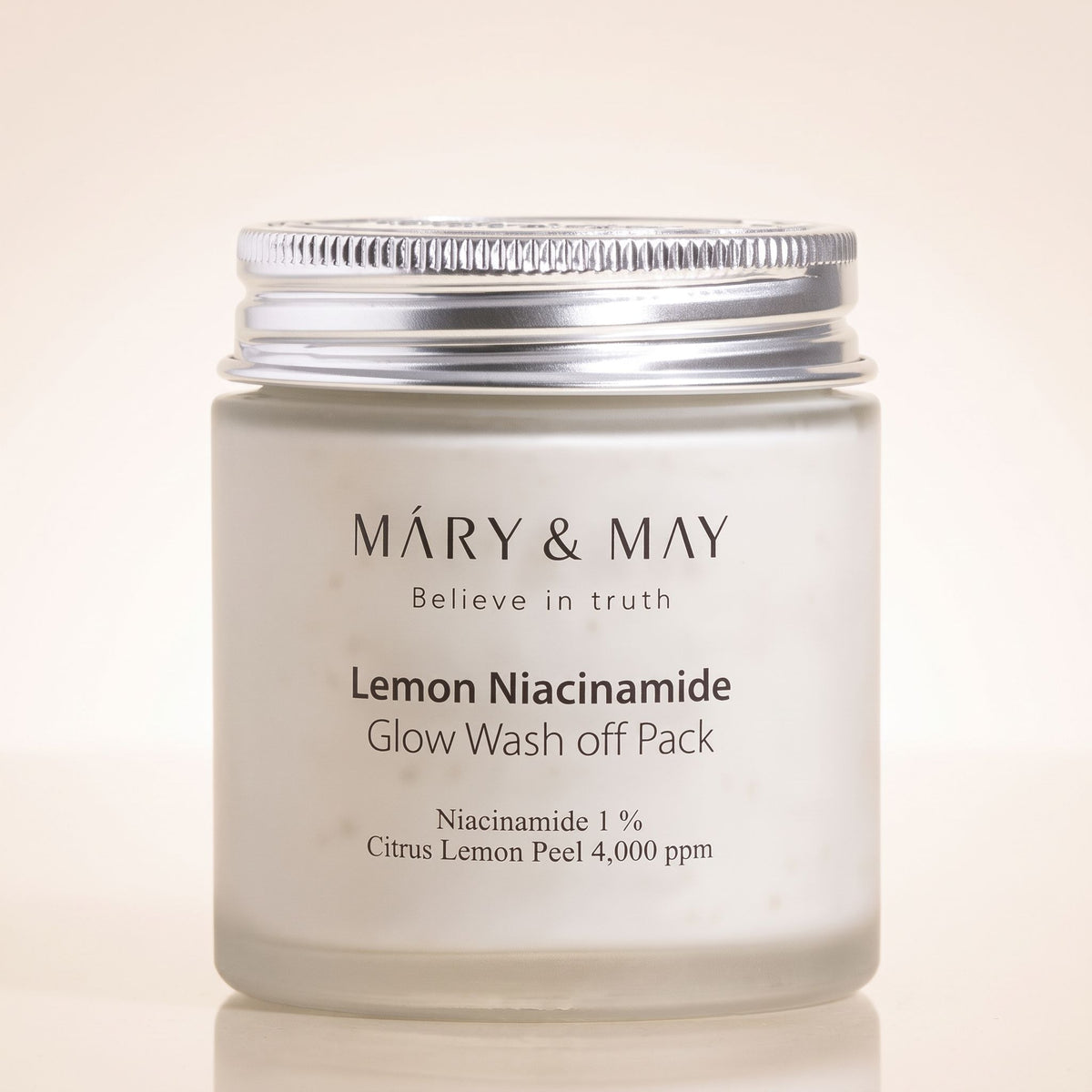 Mary & May - Lemon Niacinamide Glow Wash Off Pack — Éclat lumineux et purifiant - hero