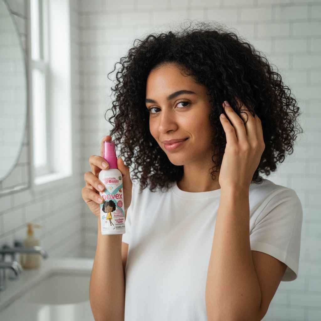 Novex My Little Curls Spray Démêlant 120 ml - lifestyle