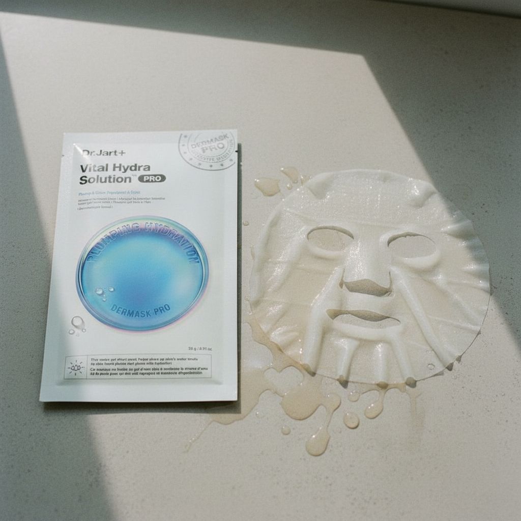 Dr.Jart+ – Dermask Water Jet Vital Solution Mask Pack - Vital Hydra solution — Hydratation intense et revitalisante - texture