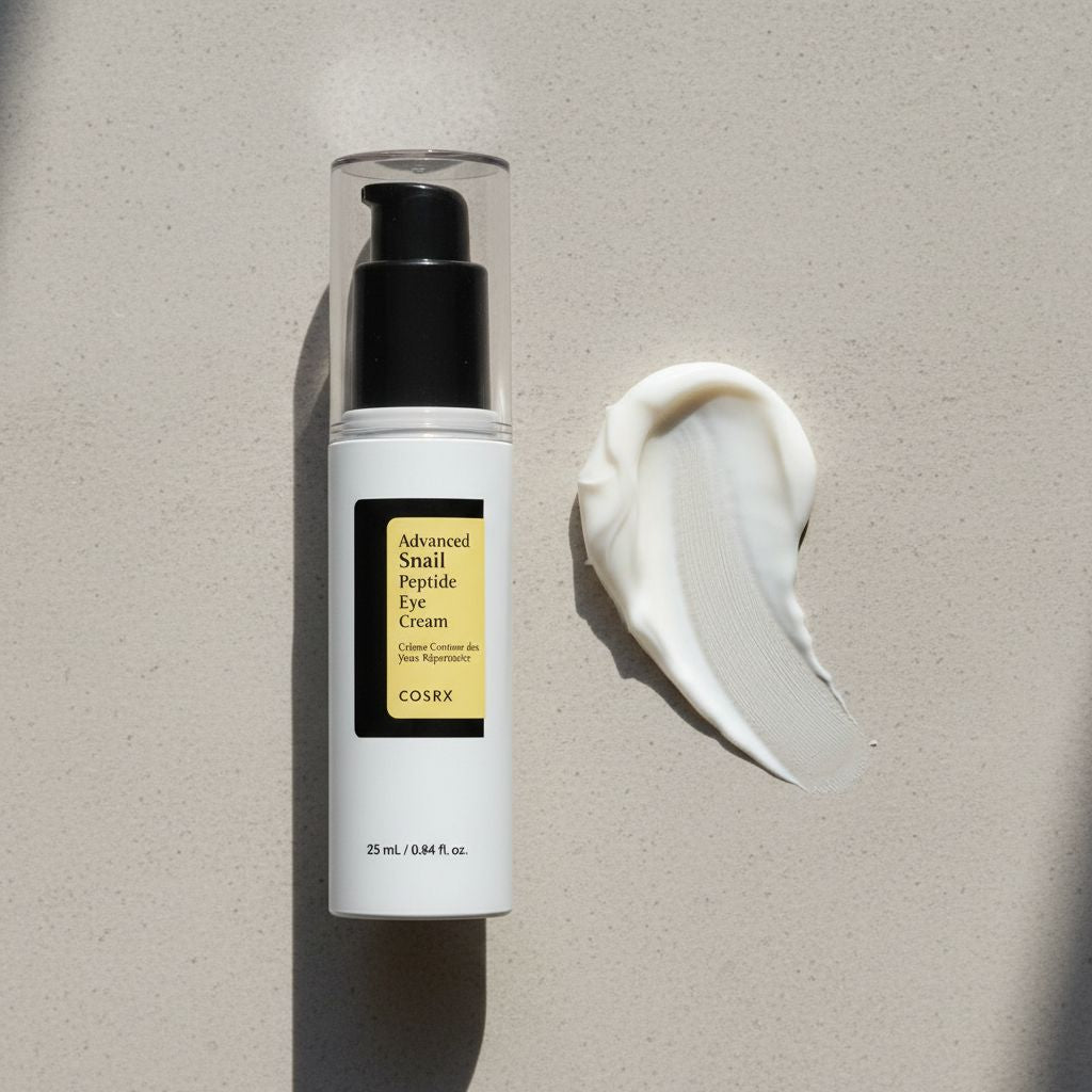 COSRX Advanced Snail Peptide Eye Cream – Crème Contour des Yeux Réparatrice 25 ml - texture