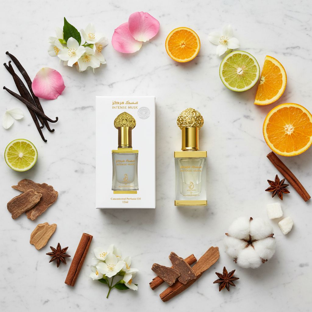 ARABIYAT By Perfumes Intense Musk Concentrated Perfume Oil 12ml - ingredients