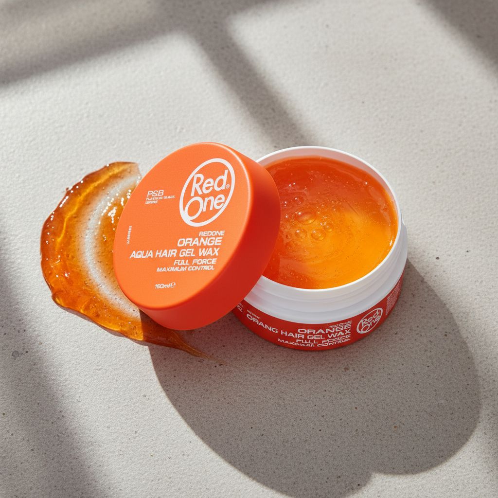 Red One Orange Wax 150 ml - texture