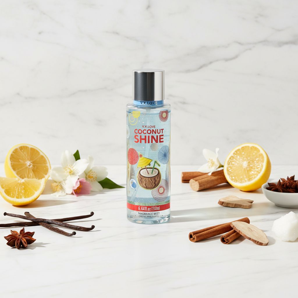 V.V LOVE Coconut Shine Brume 250ml - ingredients