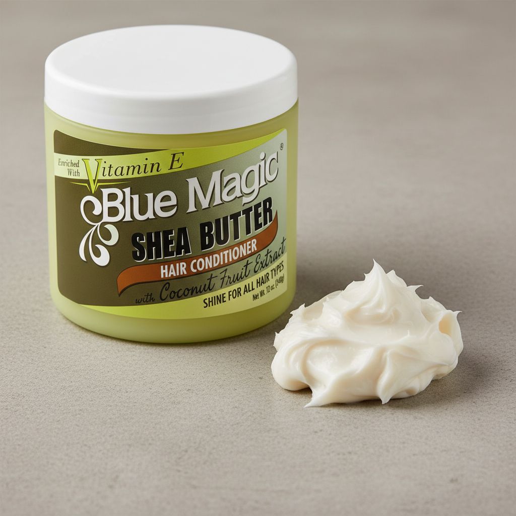 Blue Magic Shea Butter Hair Conditioner 12 oz - texture