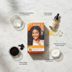 Creme of Nature Gel Hair Color Soft Black 3.0 - ingredients