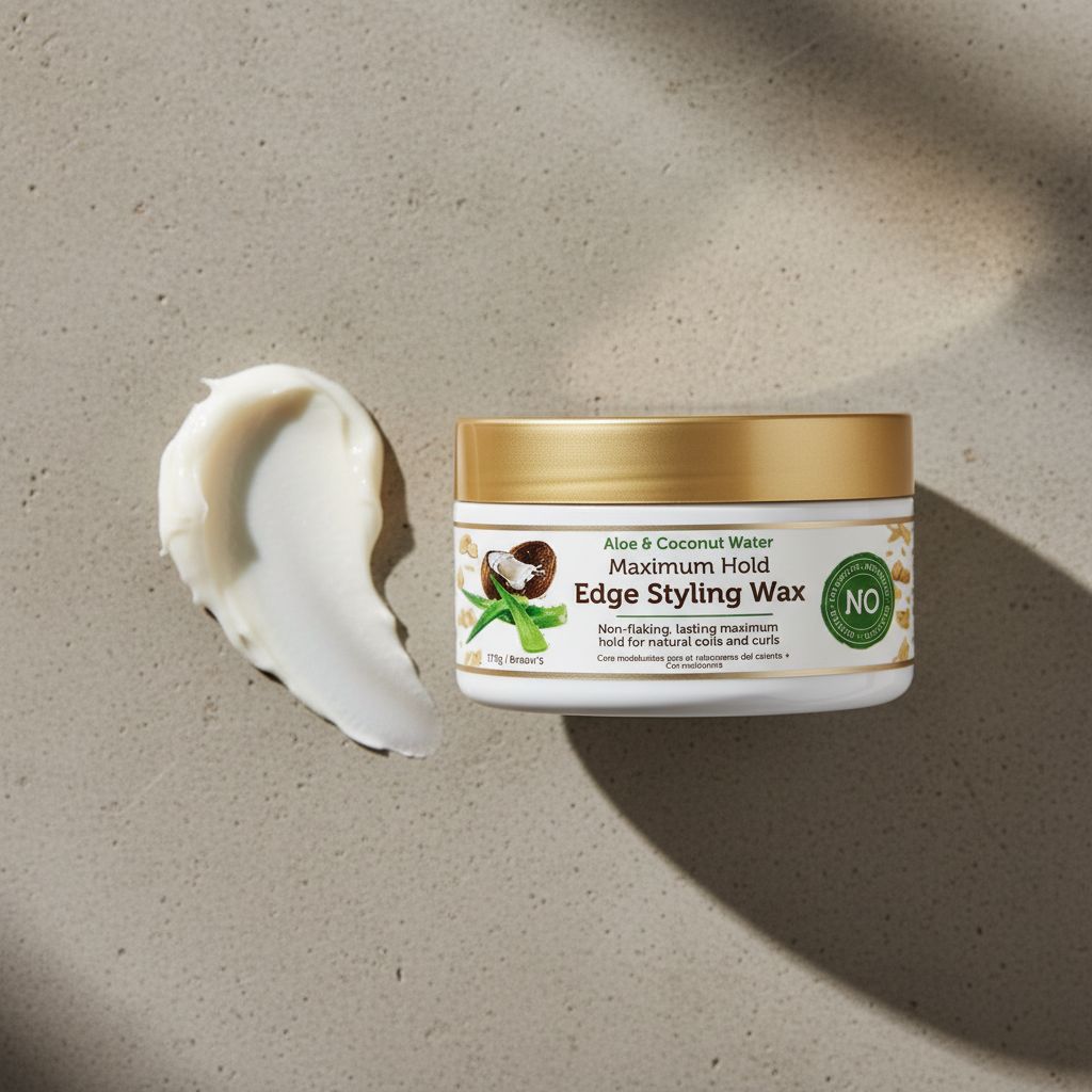 African Pride Moisture Miracle – Cire Coiffante Fixation (Edge Styling Wax) 170g - texture