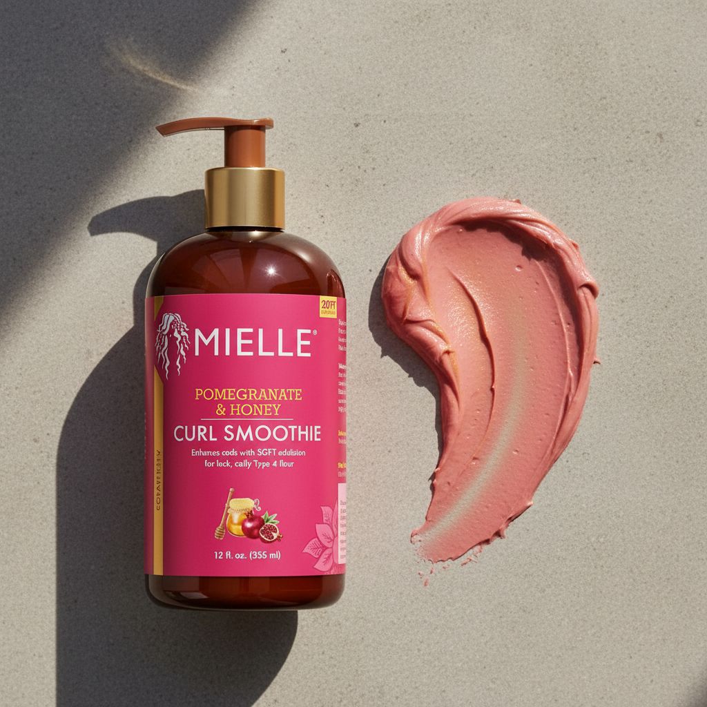 Mielle – Pomegranate & Honey Curl Smoothie 355ml - texture