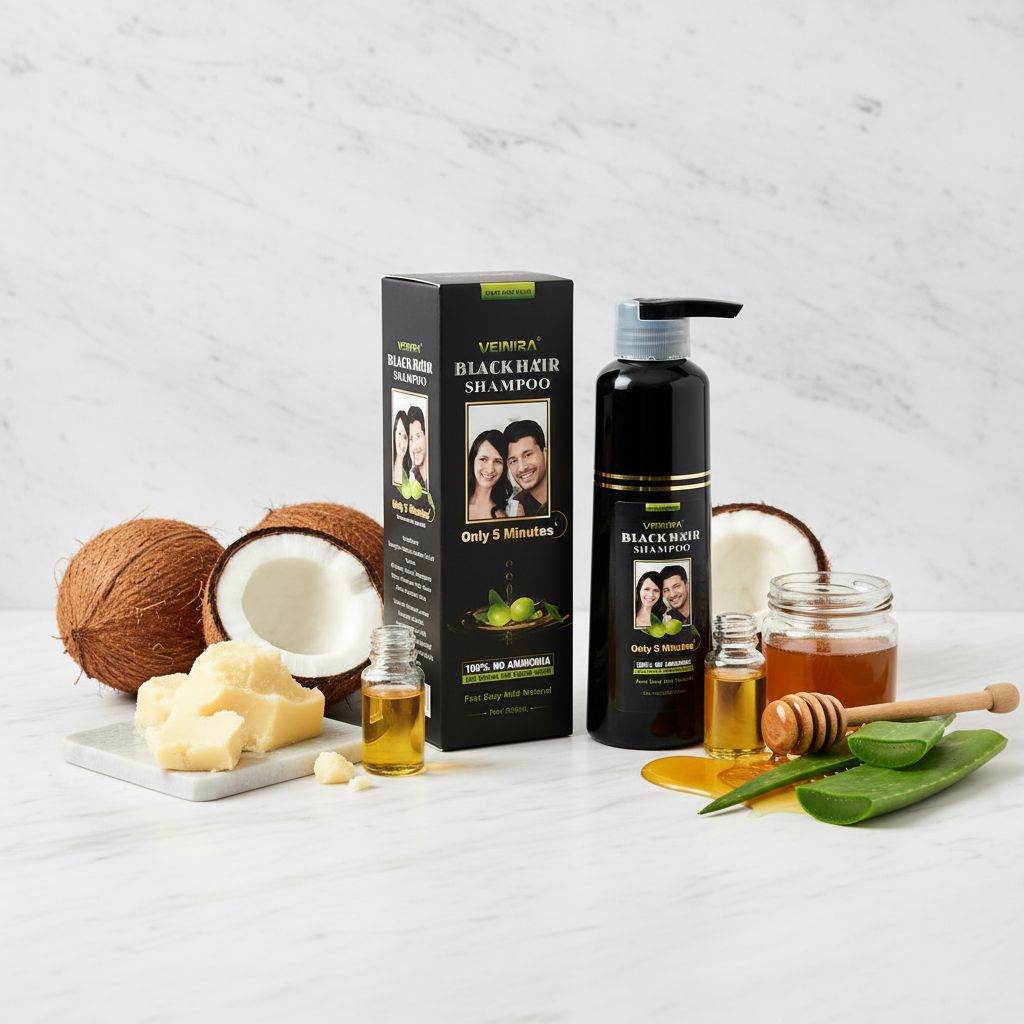 VEINIRA Brown HAIR Shampoo 200ml (Bouteille) - ingredients