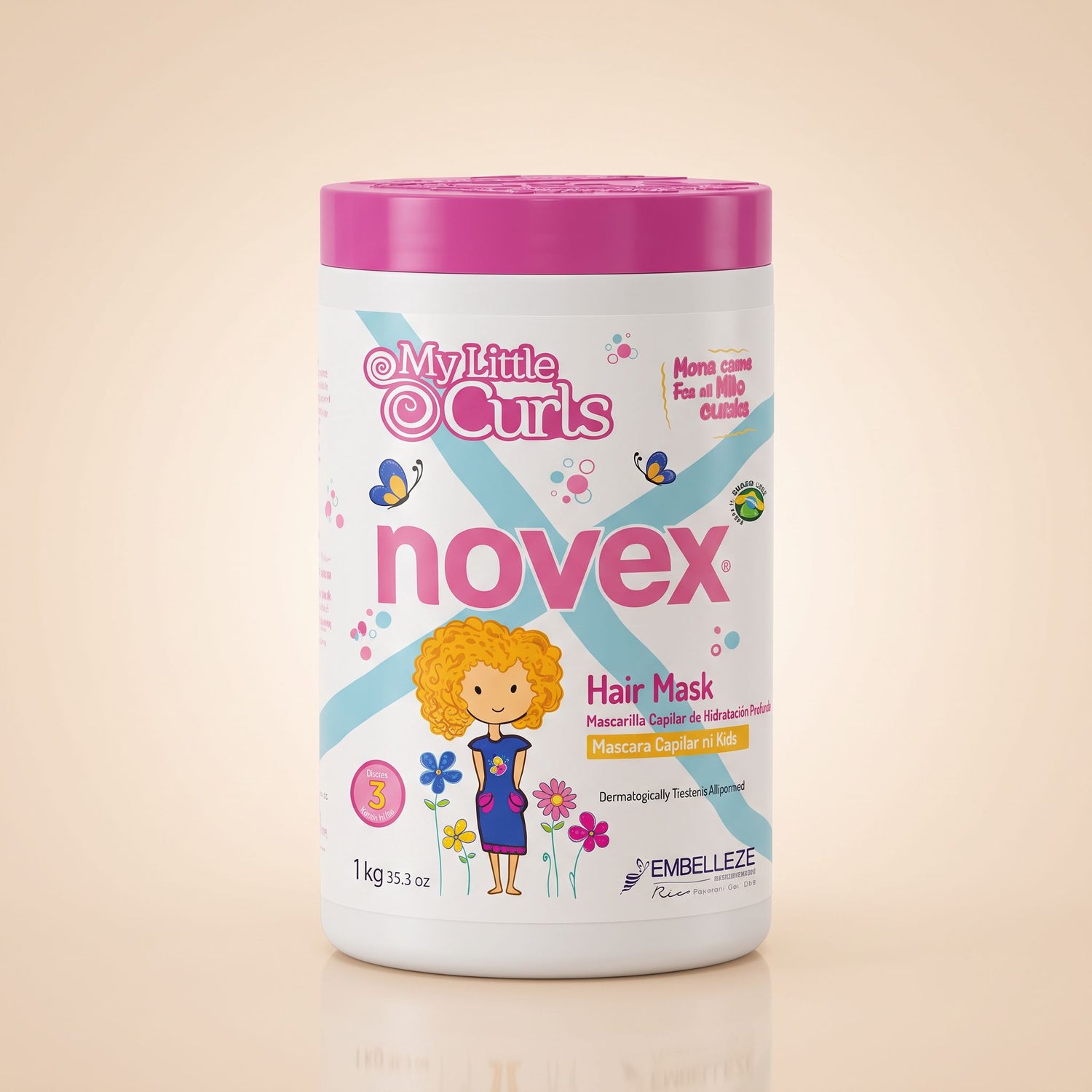 Novex My Little Curls Masque Capillaire 1 kg - hero