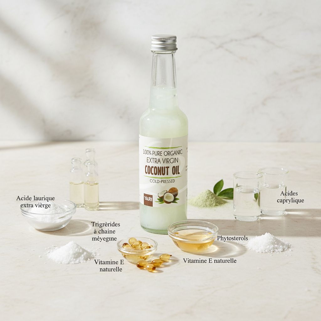 Yari Huile de Noix de Coco Extra Vierge 250 ml - ingredients